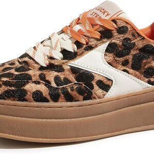 Retro Platform Sneakers Women Faux Leather Thick Sole Casual Slip-Resistant